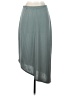 Crosby Solid Gray Casual Skirt Size S - photo 2