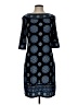 Sophie Max Paisley Blue Casual Dress Size L - photo 1