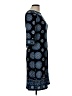 Sophie Max Paisley Blue Casual Dress Size L - photo 4