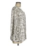 Vince Camuto 100% Polyester Silver Long Sleeve Blouse Size M - photo 4