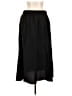 Massimo Dutti Solid Black Casual Skirt Size L - photo 1