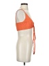 Shein 100% Acrylic Orange Sleeveless Blouse Size 4 - photo 4