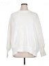 Lillusory Solid White Pullover Sweater Size XL - photo 1