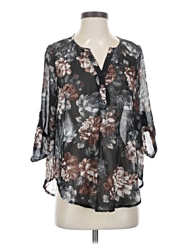 Dna Couture 3/4 Sleeve Blouse (view 1)