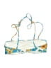 Unbranded Floral Blue Swimsuit Top Size S (estimated) - photo 2