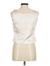 Positive Attitude 100% Polyester Ivory Sleeveless Blouse Size 8 - photo 2