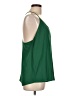 Active USA 100% Polyester Green Sleeveless Blouse Size L - photo 4