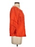 J.Crew 100% Linen Orange 3/4 Sleeve Blouse Size XS - photo 4