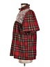 Layers Clothing 100% Polyester Plaid Red Short Sleeve Polo Size S - photo 5