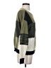 Rubbish Color Block Green Pullover Sweater Size S - photo 4