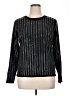 INC International Concepts Houndstooth Black Pullover Sweater Size XL - photo 1