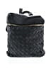 Madison West Black Leather Backpack One size - photo 1