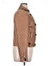 Per Se By Carlisle 100% Leather Brown Leather Jacket Size 14 - photo 4