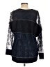 DKNY 100% Nylon Blue Pullover Sweater Size L - photo 2