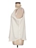 Express 100% Polyester Ivory Sleeveless Blouse Size L - photo 5