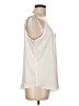 Express 100% Polyester Ivory Sleeveless Blouse Size L - photo 4