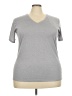 Athletic Works 100% Polyester Gray Short Sleeve T-Shirt Size 22 - photo 1
