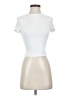 Shein Ivory Short Sleeve Turtleneck Size 2 - photo 1