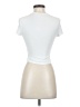 Shein Ivory Short Sleeve Turtleneck Size 2 - photo 2