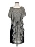 Cynthia Steffe 100% Silk Silver Kimono Size 2 - photo 1