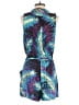 Bisou Bisou 100% Rayon Tropical Blue Romper Size M - photo 2