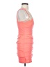 Deb Orange Cocktail Dress Size S - photo 4