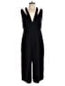 BCBGMAXAZRIA Solid Black Jumpsuit Size L - photo 1