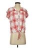Como Vintage Red Short Sleeve Blouse Size XS - photo 1