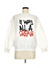 Shein 100% Polyester Graphic White Sweatshirt Size M - photo 1