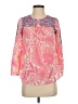 J.Crew Pink 3/4 Sleeve Blouse Size 00 - photo 1