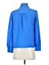 Banana Republic 100% Polyester Blue 3/4 Sleeve Blouse Size XS - photo 2