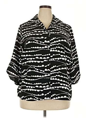 George 3/4 Sleeve Blouse (view 1)