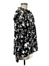 Tolani 100% Viscose Floral Black Long Sleeve Blouse Size M - photo 4