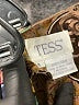 Tess 100% Silk Brown Long Sleeve Silk Top Size 4 - photo 7