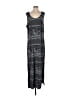 Unbranded Graphic Gray Casual Dress Size L (estimated) - photo 1