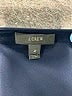 J.Crew 100% Polyester Black Short Sleeve Blouse Size 2 - photo 7