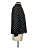 J.Crew 100% Polyester Polka Dots Black Long Sleeve Blouse Size XS - photo 4