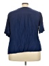 Westbound 100% Rayon Blue Short Sleeve Blouse Size 3X - photo 2