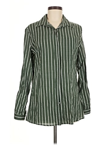 Misslook Long Sleeve Button-Down Shirt (view 1)