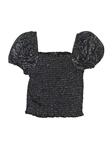 Aqua Short Sleeve Top (view 1)
