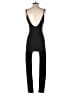 Capella Apparel Solid Black Jumpsuit Size M - photo 2