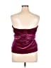 Parker Burgundy Sleeveless Top Size XL - photo 2