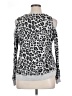 No Comment Animal Print Silver Sweatshirt Size 1X - photo 2