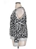 No Comment Animal Print Silver Sweatshirt Size 1X - photo 5