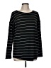 Sanctuary Stripes Black Pullover Sweater Size M - photo 1
