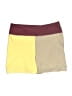 Outdoor Voices Color Block Yellow Athletic Shorts Size M - photo 1