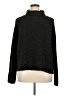 Lou & Grey Metallic Black Turtleneck Sweater Size XL - photo 1