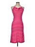 Studio 342 Stripes Pink Casual Dress Size 8 - photo 1