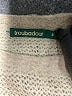 Troubadour 100% Wool Floral Tan Cardigan Size S - photo 7