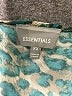 Essentials Animal Print Teal 3/4 Sleeve Blouse Size 2X - photo 7